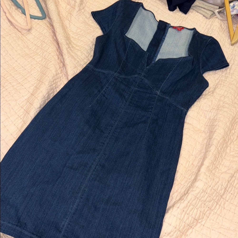 Guess Blue Denim Dress